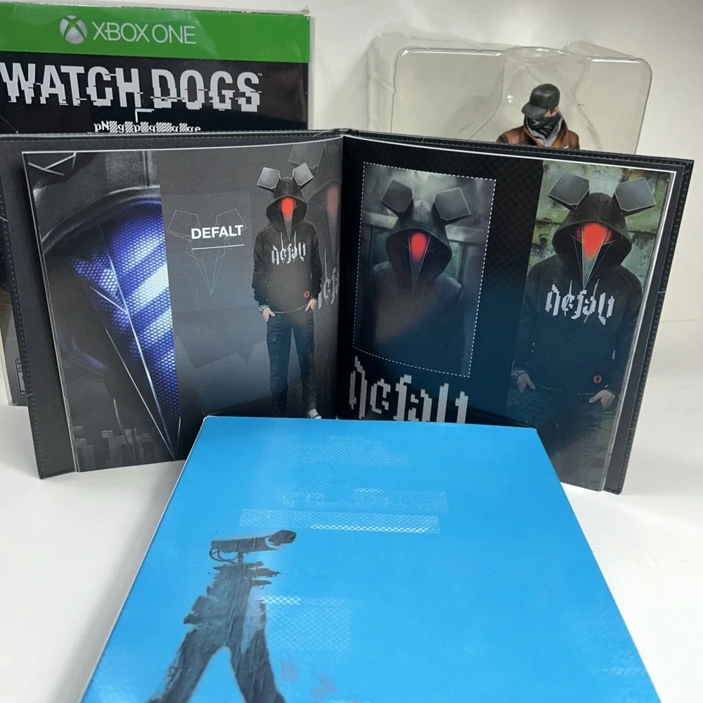 Watch Dogs - Xbox One Limited Edition - Figurine &‎ Artbook Mask - (NO GAME)
